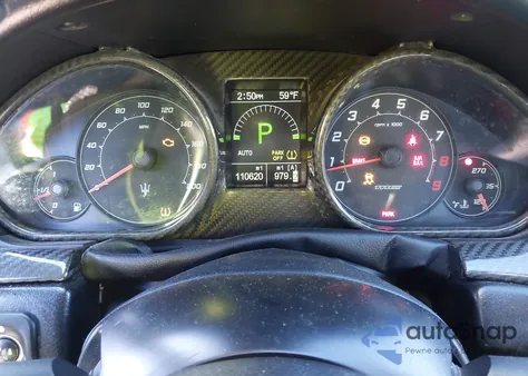 2013 Maserati Granturismo Mc/Sport z USA, uszkodzony, nr VIN ZAM45VLAXD0068134